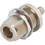 SMA Female to PN Female Bulkhead Hermetic Adapter, SF1104-6007